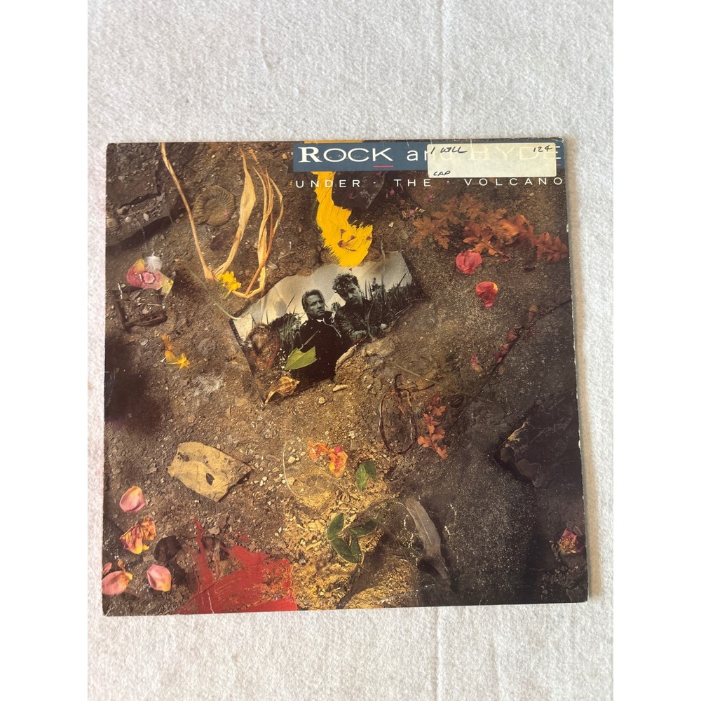 Rock‎ and Hyde Under the Volcano Vinyl LP 12" Black Good 1987 Canadian Pressing